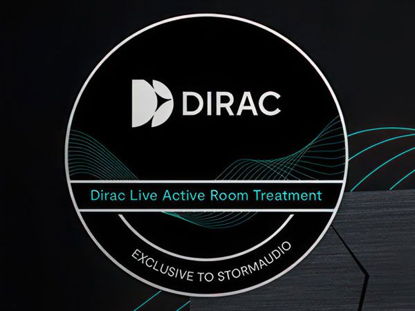 DIRAC ART Logo auf dunklem Hintergrund