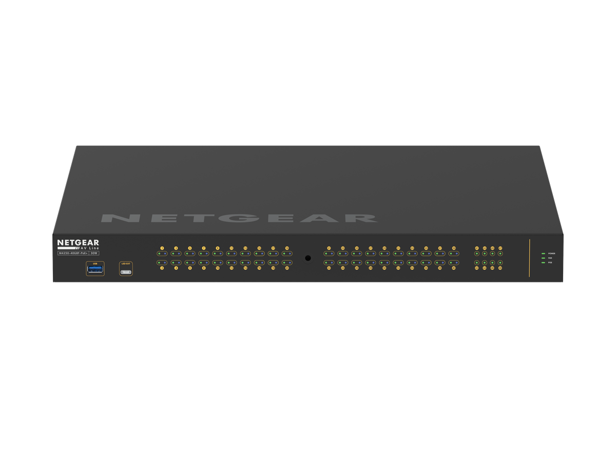 M4250-40G8F-PoE+ - Network Switch 48 Port 1G, Managed, 480W