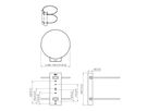 PFA 9145 - Pince pour colonne Connect-it