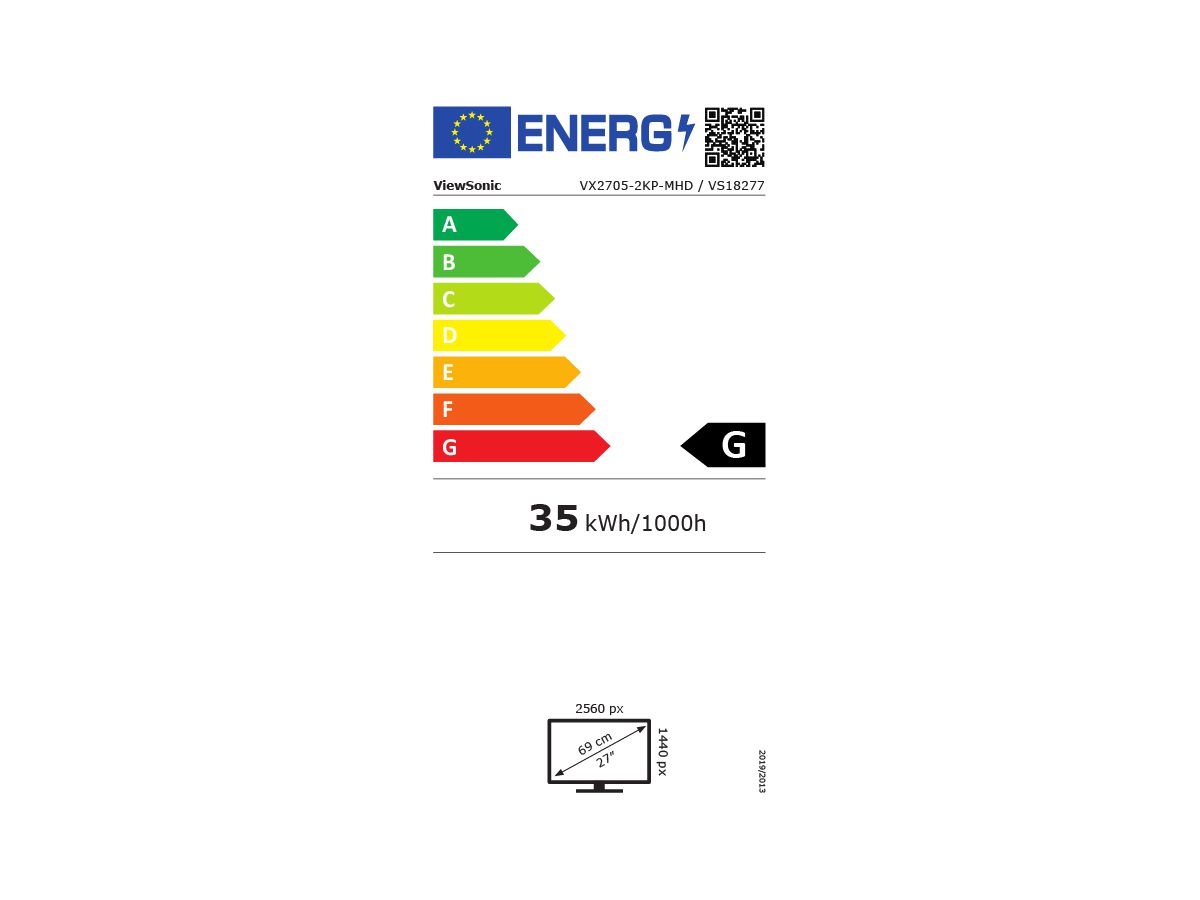 VX2705-2KP-MHD - Monitor 27" 16:9 QHD 2560x1440