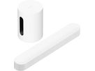 Bundle Sonos Beam + Sub Mini  white