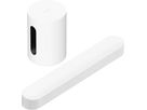 Bundle Sonos Beam + Sub Mini  white