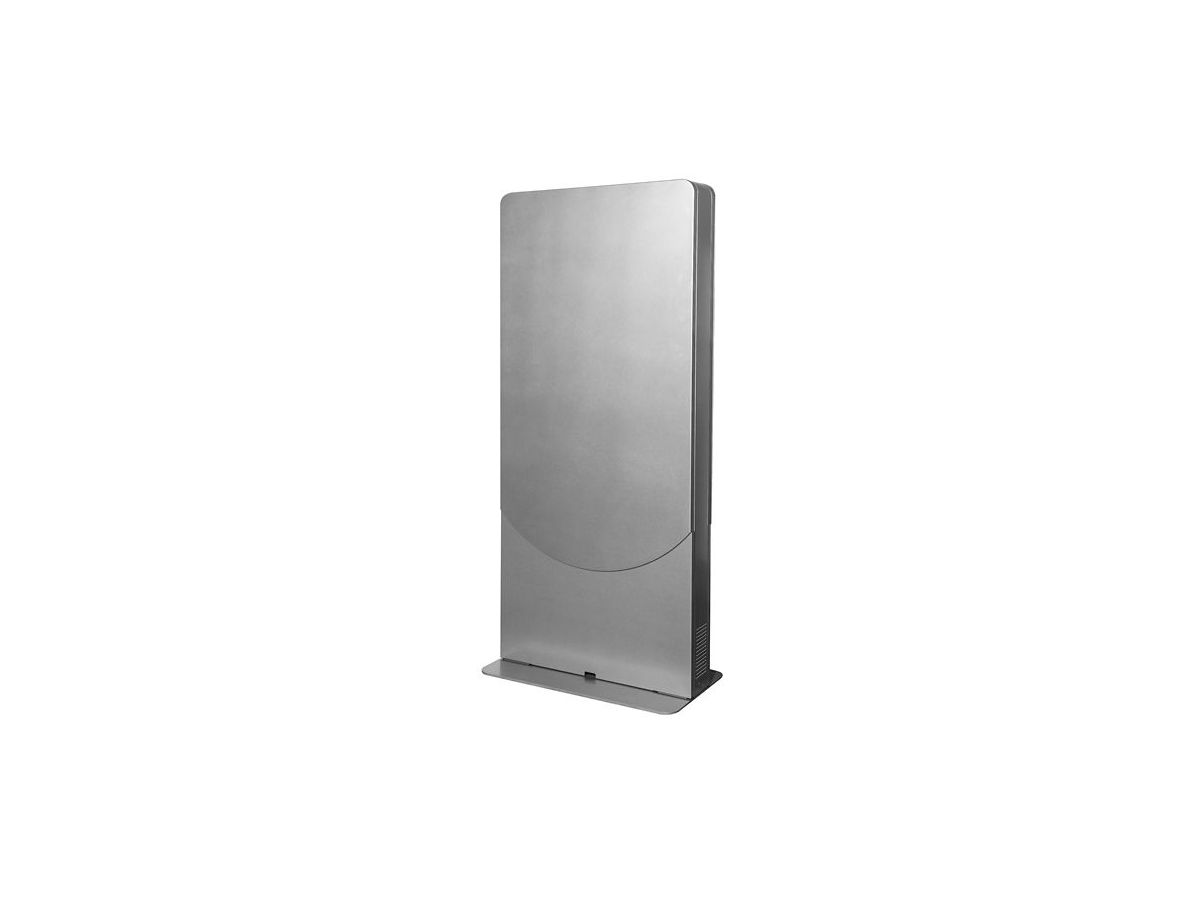 KIPC2540-S-EUK - Floor Standing Portrait Curved Kiosk