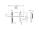 PFW 6810 - Wandhalterung neigbar, 55 - 80''