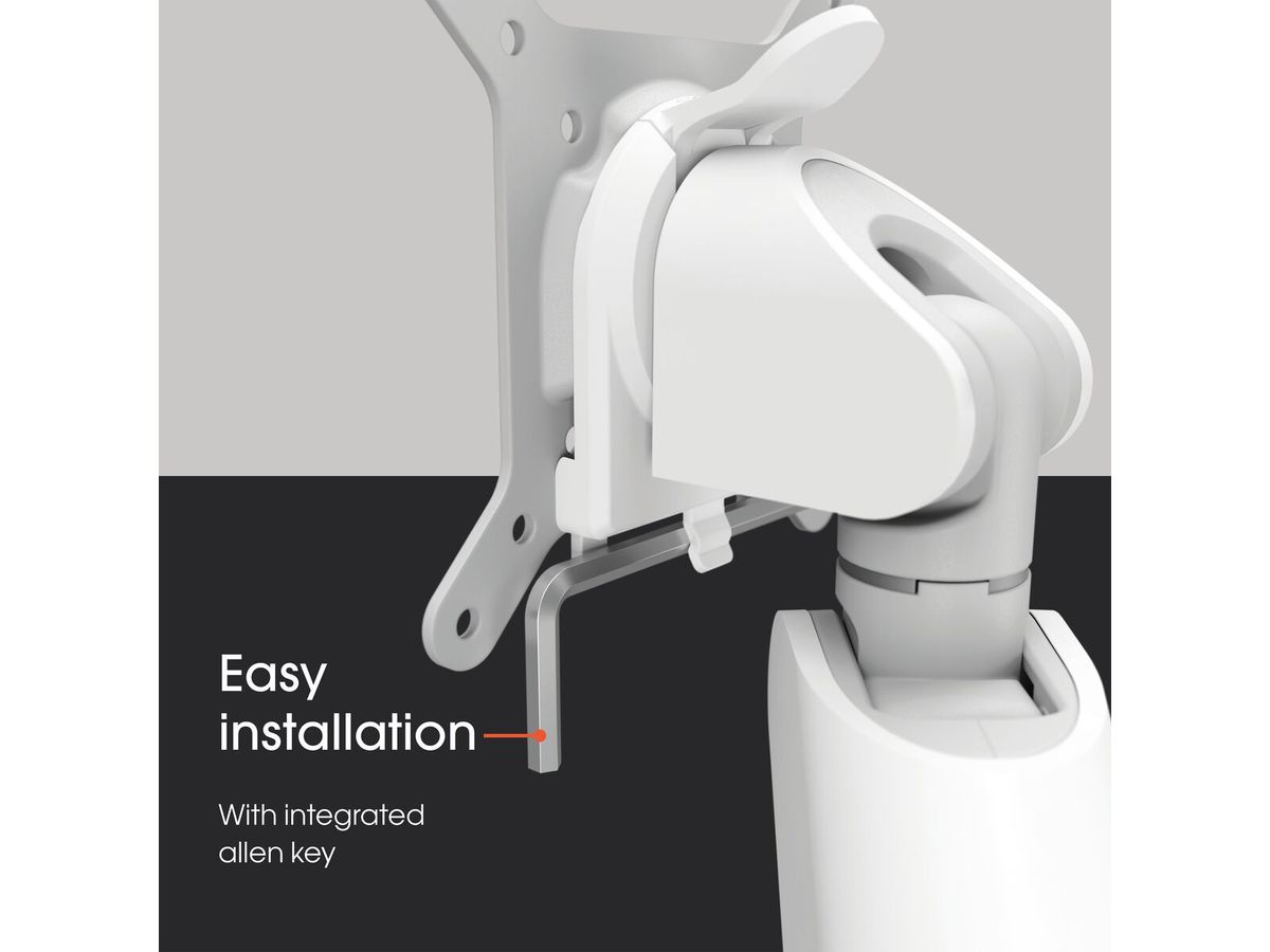 MOMO 4127 - Monitorhalter Motion Weiss