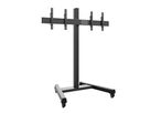 CPS Mobile Stand Dual 55 - 65 Zoll - Standsystem mobil fur 2 Displays 55-65