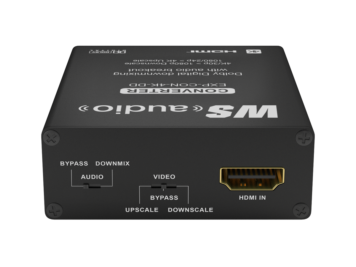 EXP-CON-4K-DD - Dolby Down Mix Adapter mit Stereo