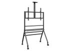 BrackIT Stand Scandio Black - Standsystem mobil - 55-86 Zoll û inkl. A