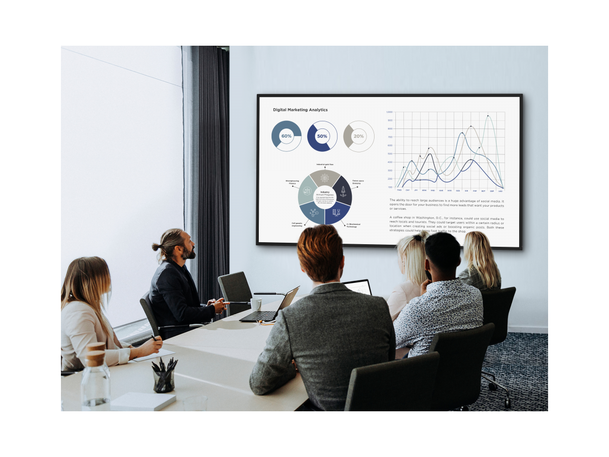 CDE6530 - Wireless Display, 65" 4K