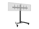 CPS Mobile Stand Dual 55 - 65 Zoll - Standsystem mobil fur 2 Displays 55-65