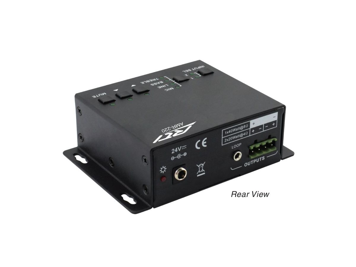 AMR-220 - Amplificateur mélangeur audio 2x1