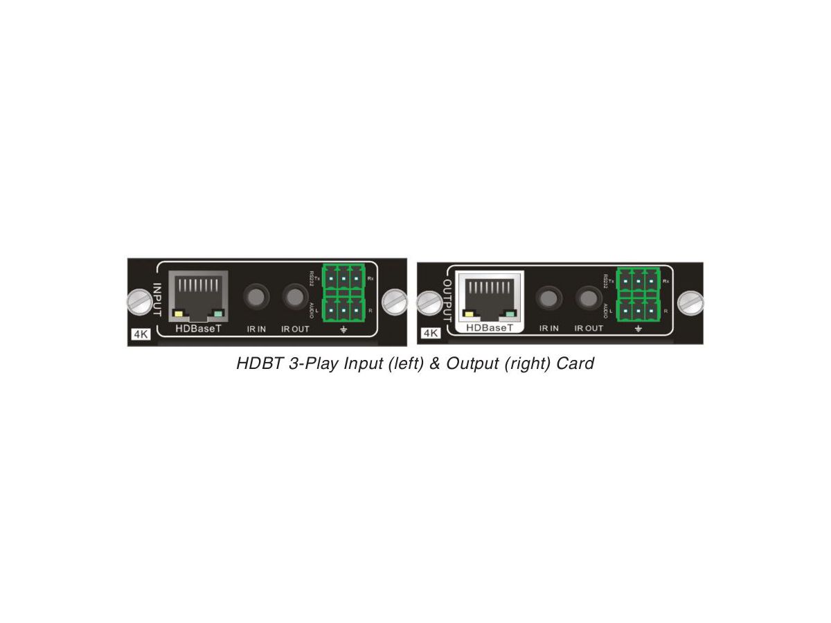 VFX-124 - Modular Matrix Switcher - Inkl. Module / Karten