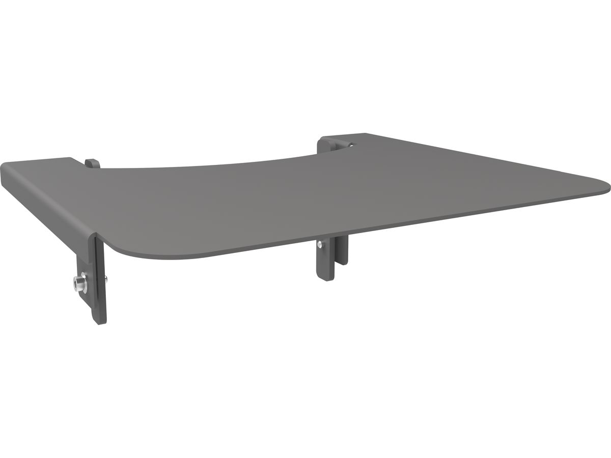 063.0110 - Standplattform 300 x 190 mm - Display Ständer, schwarz, max 85kg