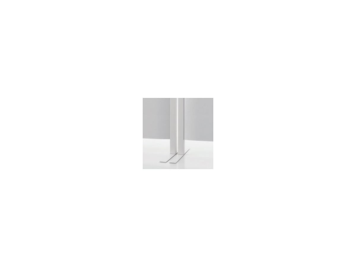 AREA acoustic wall - fiber black - 60x100cm Desktop Rahmen white