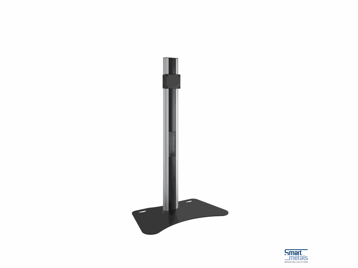 062.4425 - Display Ständer, silber schwarz, max85kg