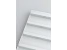 MICROBAFFLE acoustic wall - fiber white - 60x120cm 1-point suspension