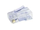 Simply45 - Pass Through Blue Tint - Cat5e UTP 100 Stück