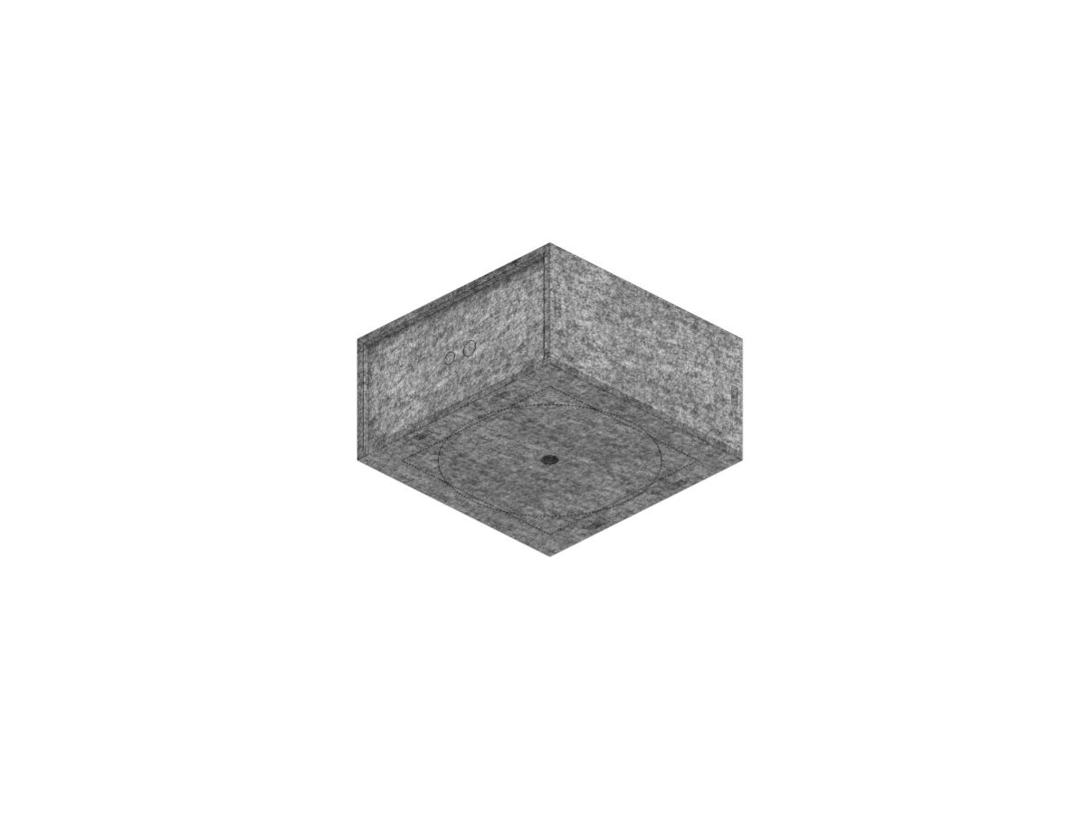 Swiss Secoboxx L - Einbaugehäuse - Trockenbauwände