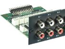 6 x IN-CINCH - Input-Modul 6 x Line in unsymmetrisch, C