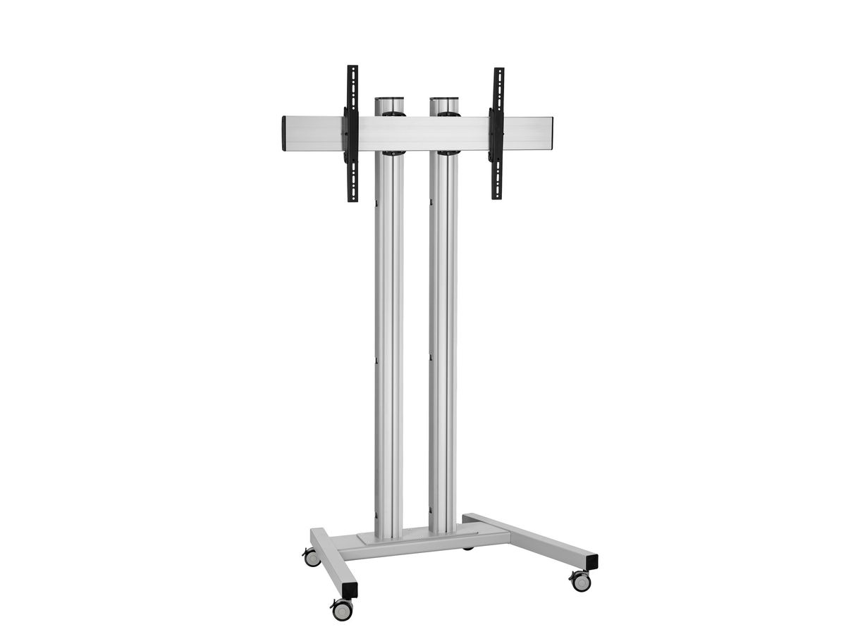 TD 2084S - Trolley 2 Säulen 200cm, 800x400 Silber