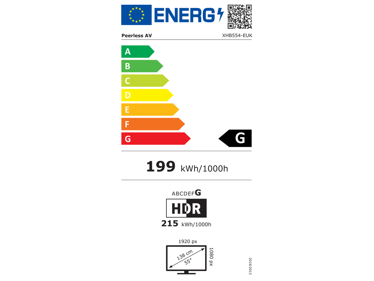 XHB554-EUK - 55" Outdoor Display