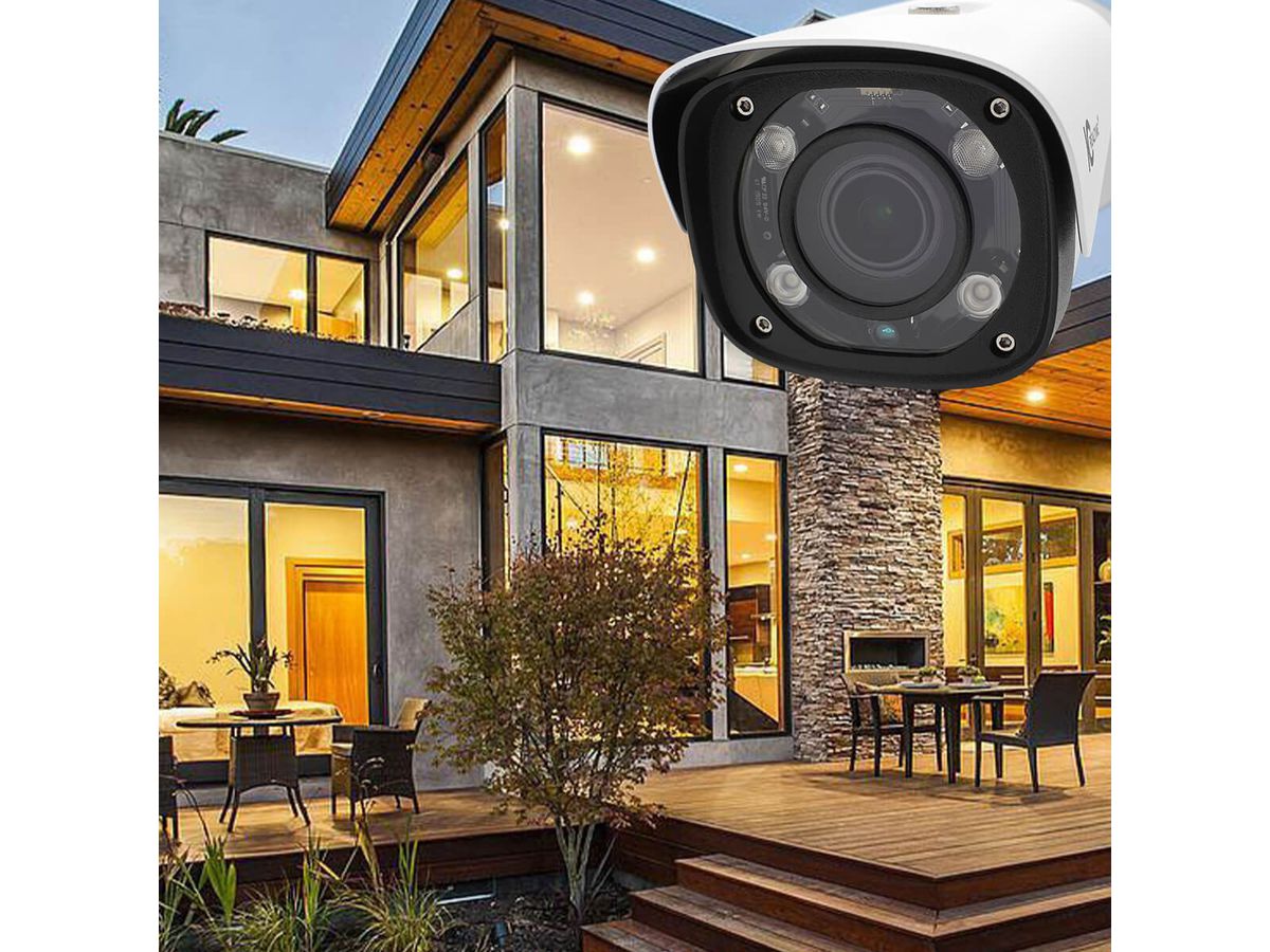 IPEG-B20V-IRW2 - IP Edge Line - 2MP,  In/Out, Bullet, Varifocal, Motor