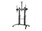 BrackIT Stand Single XXL HD - Standsystem mobil - 65-120 Zoll - inkl.