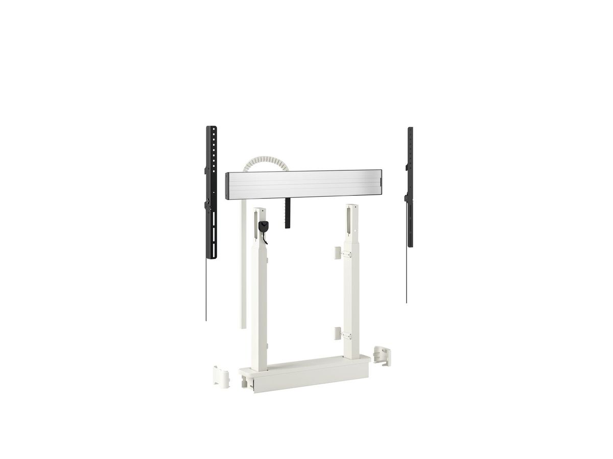 RISE 2008W - Motoris. Boden-Wand Lift80 mm/s, Weiss