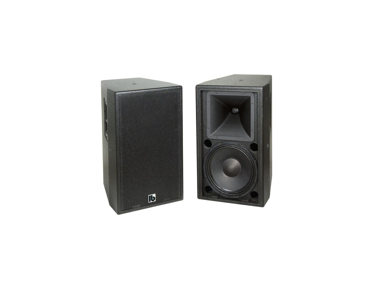 F 12 schwarz - 2-Wege-Lautsprecher 12"/1,4", 8 Ohm