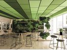 QUADRA acoustic wall - fiber black - 60x120cm False ceiling