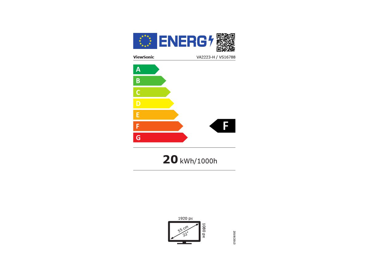 VA2223-H - LED Monitor 22'' 16:9 FHD 1920 x 1080