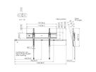 PFW 4710 - Wandhalter, neigbar, - Vesa 400x700