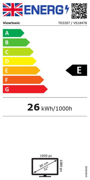 Étiquette énergétique 90701046