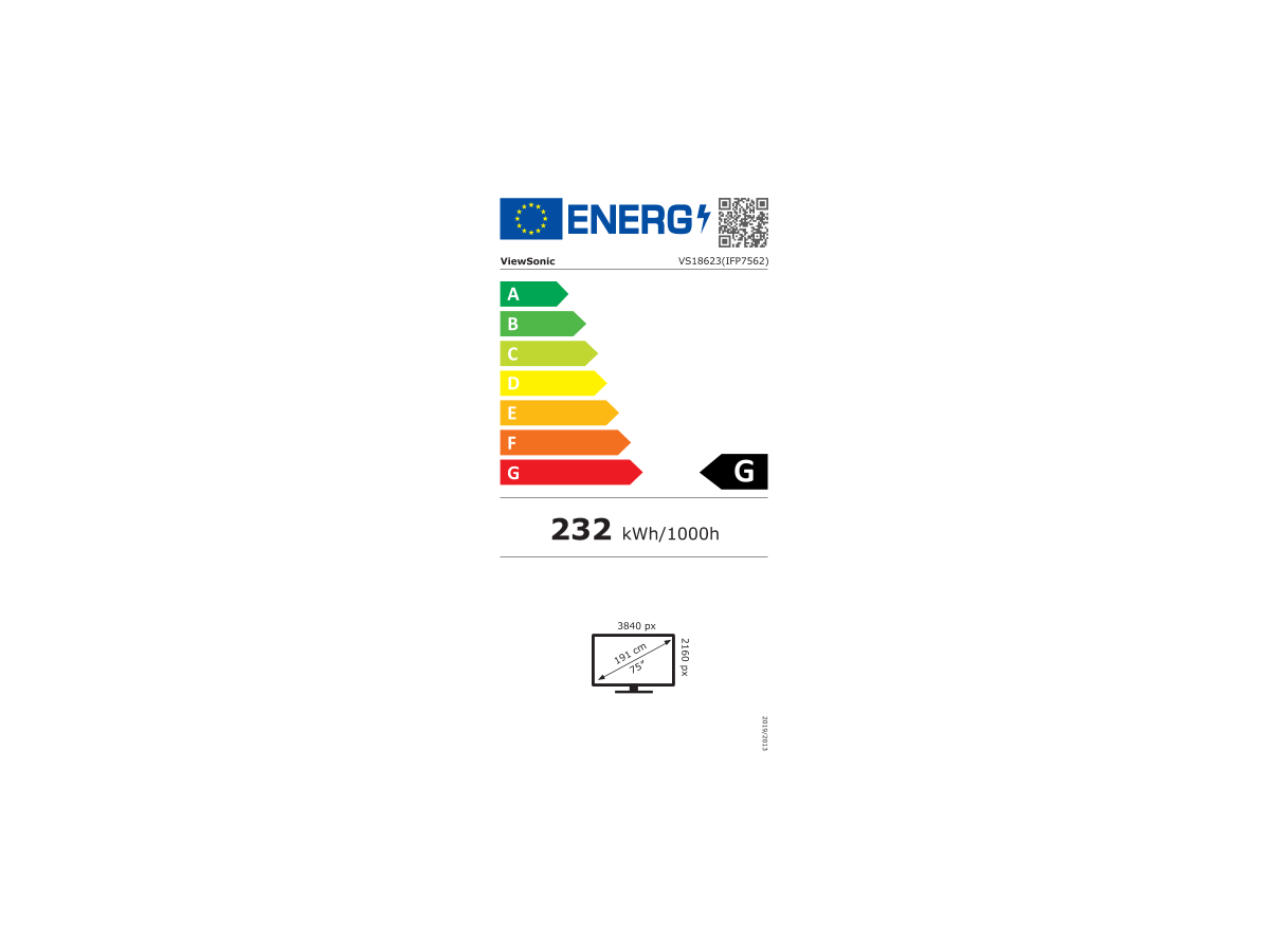 IFP7562 - 'Touch Display PCAP, 75'' 4K'