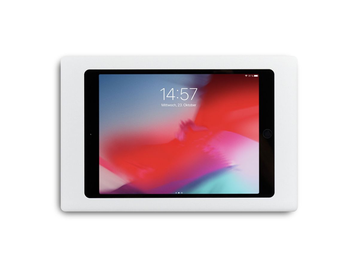 iPad Companion Wall weiss Pulverbesc - iPad 10.2", Pro10.5", Air10.5"