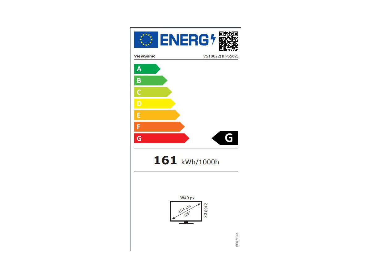 IFP6562 - Touch Display PCAP, 65" 4K