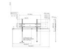 PFW 4700 - Wandhalter, fix, - Vesa 400x700