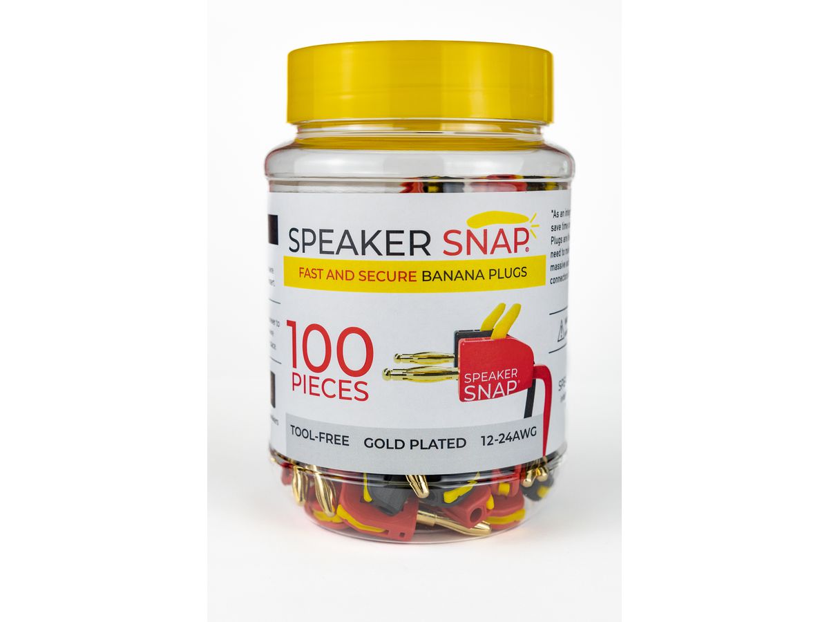 SSBP100 - Banana Plugs 50 Paar / 100 Stk.