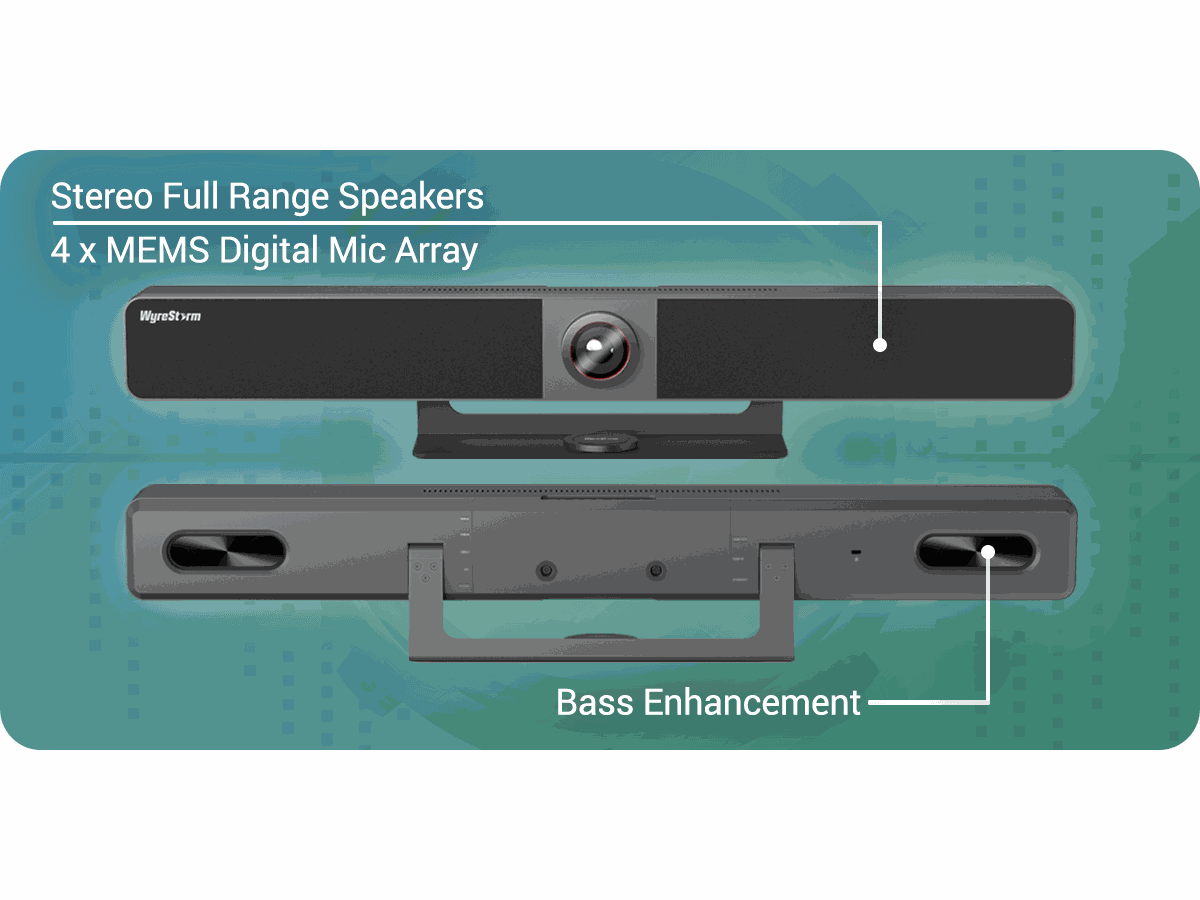 APO-VX20-UC - Apollo Series Video Bar, 4K