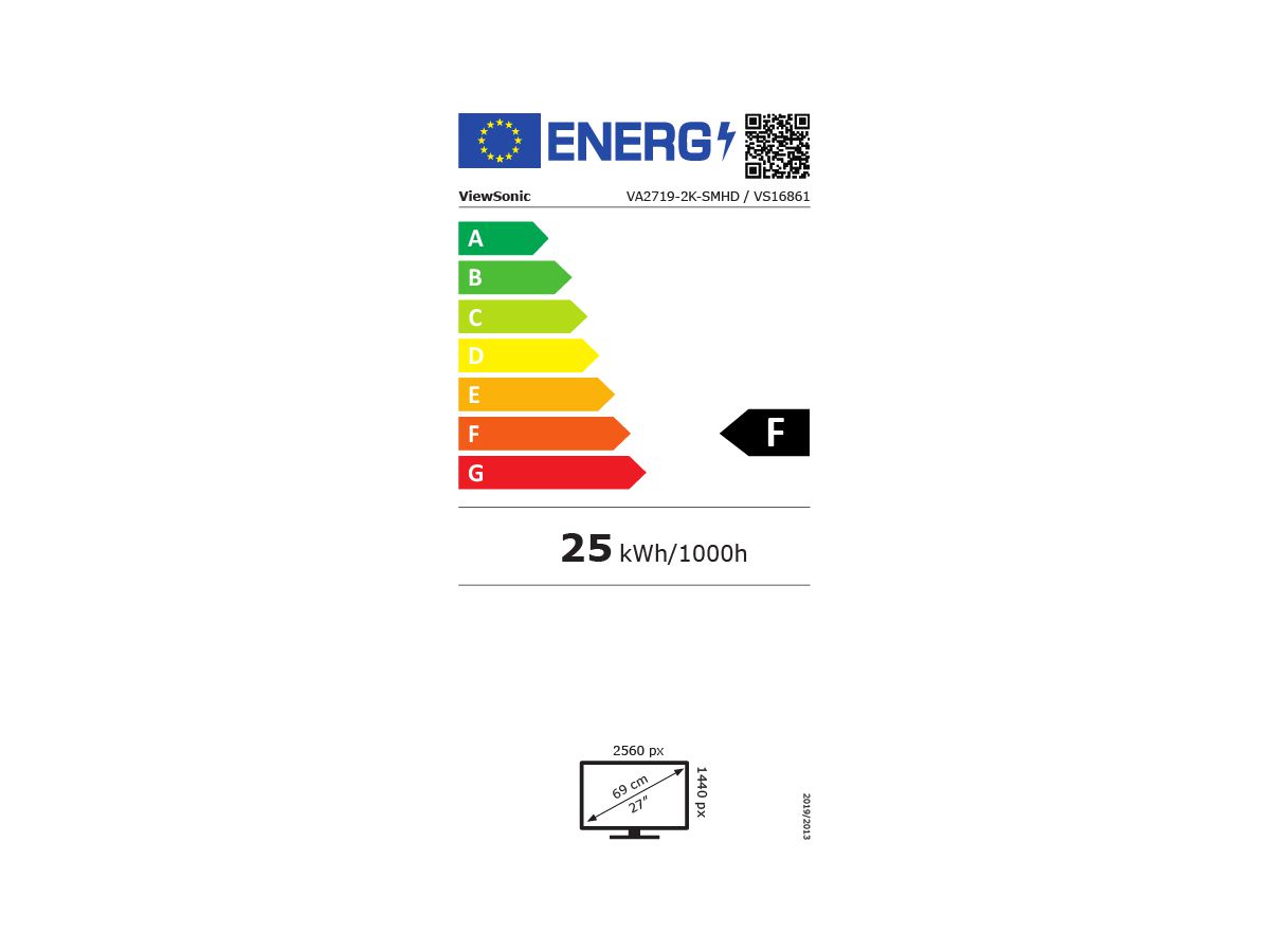 VA2719-2K-SMHD - Monitor 27'', 16:9 QHD 2560 x 1440'