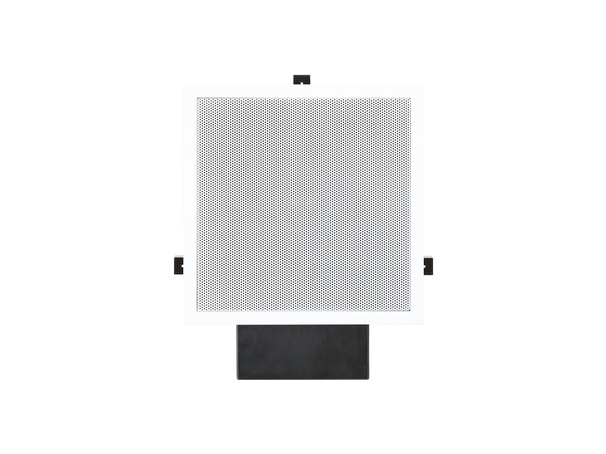 DE 200 CDQ weiss - 2-Wege-Einbaulautsprecher, quadratisch,