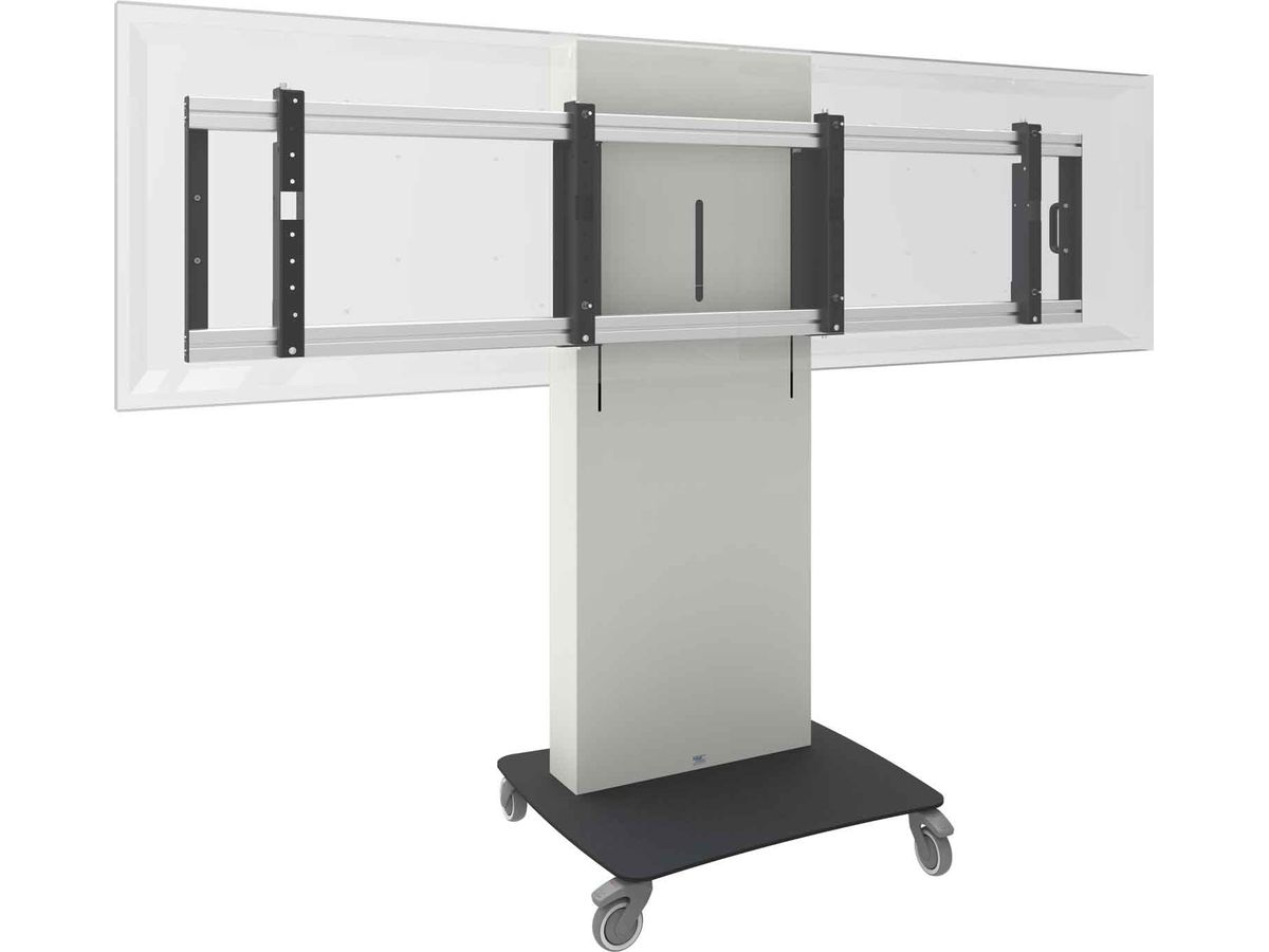 062.2865 - Trolley bis zu 2 x 65" - 180° Schwenkfunktion, bis zu 100kg