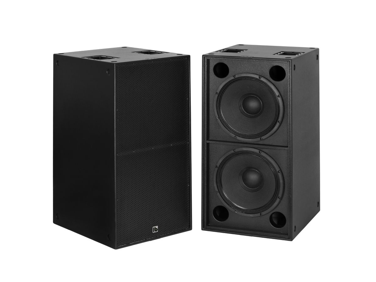 B 218 schwarz - Hochleistungs-Subwoofer, 4 Ohm