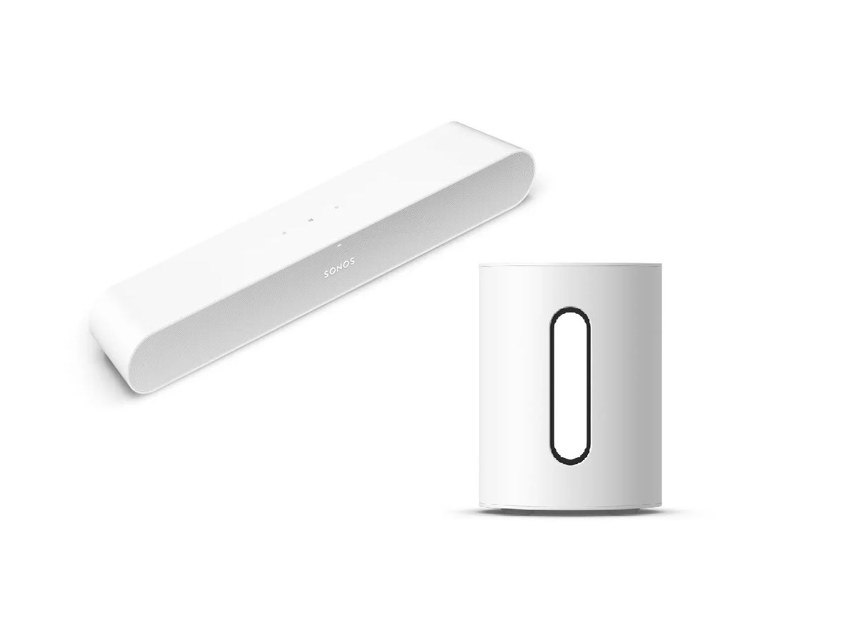 Bundle Sonos Ray + Sub Mini white