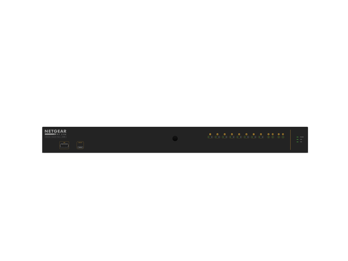 M4250-10G2F PoE+ 10x RJ45, 2x SFP - Network Switch 8x PoE 125W