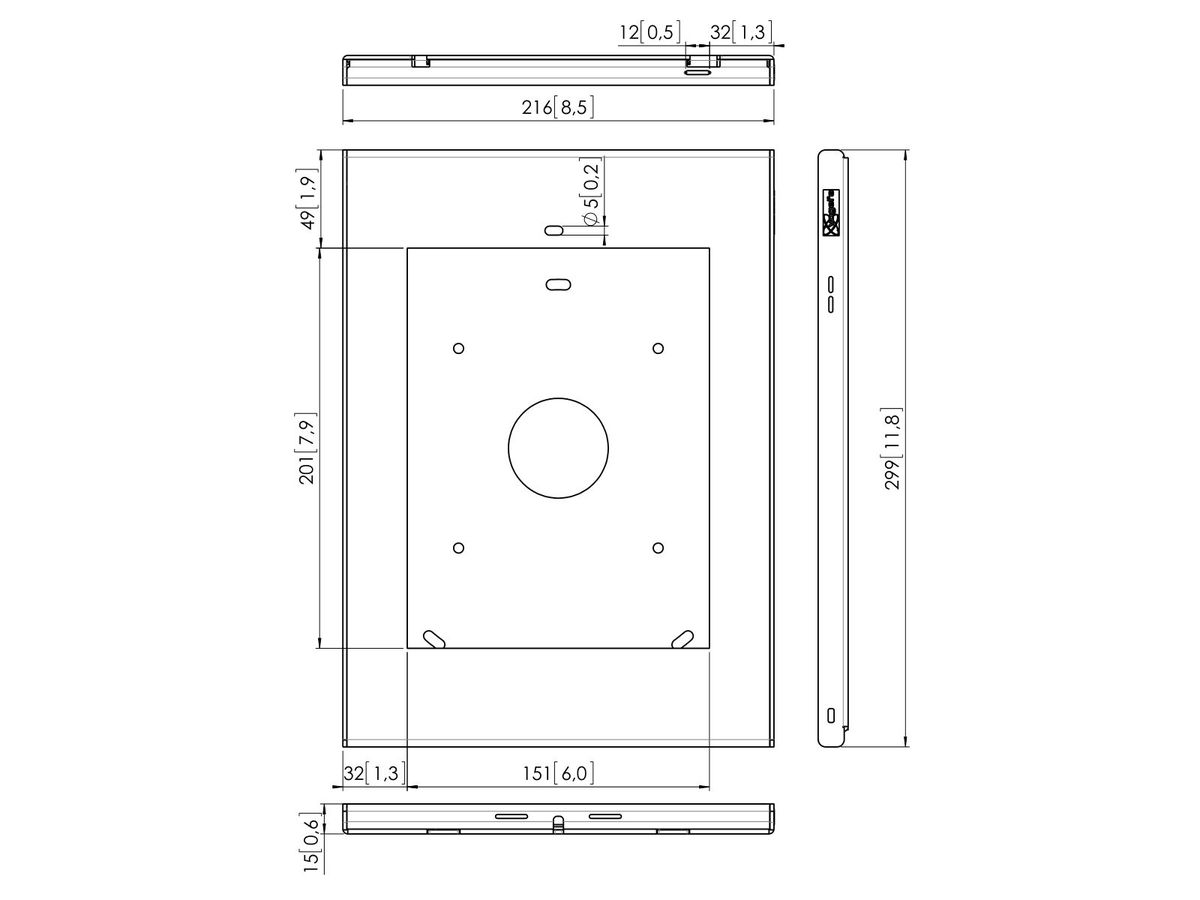 PTS 1214 - TabLock für Ipad Air1, 2 & Pro 9.7 HBH