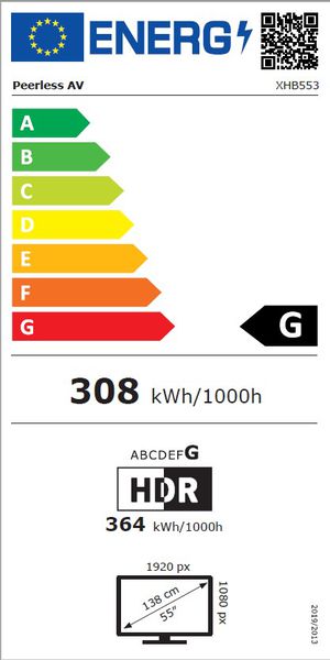 Energieetikette KOP2555-XHB-EUK