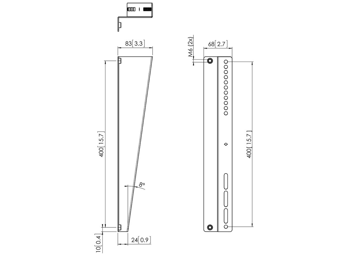 PFA 9122 - Neigeprofil für PFS3504