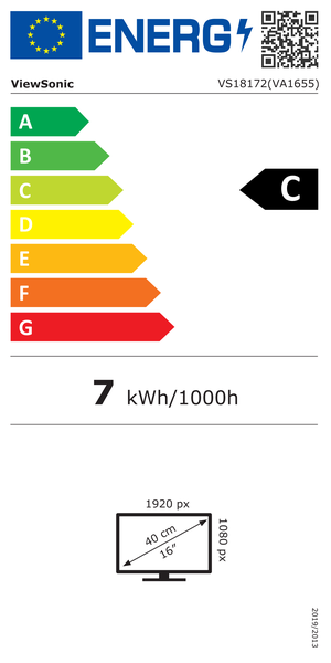 Étiquette énergétique 90706010