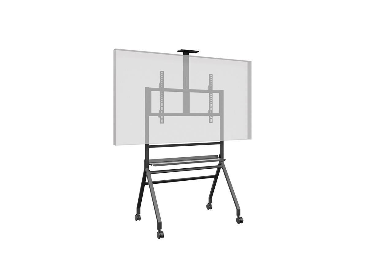 BrackIT Stand Scandio Black - Standsystem mobil - 55-86 Zoll û inkl. A